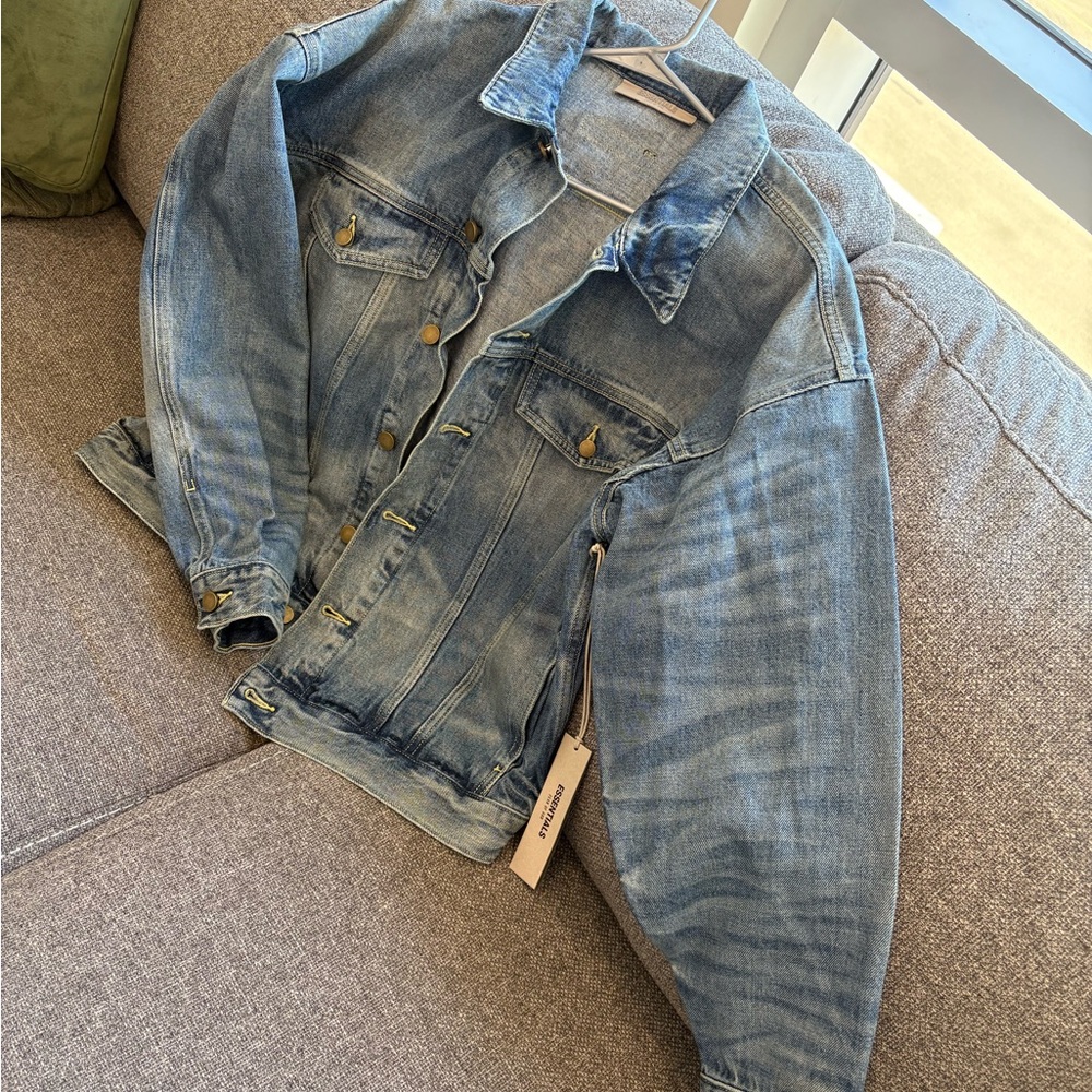 Fear of God Blue Jean Jacket - Picture 1 of 4